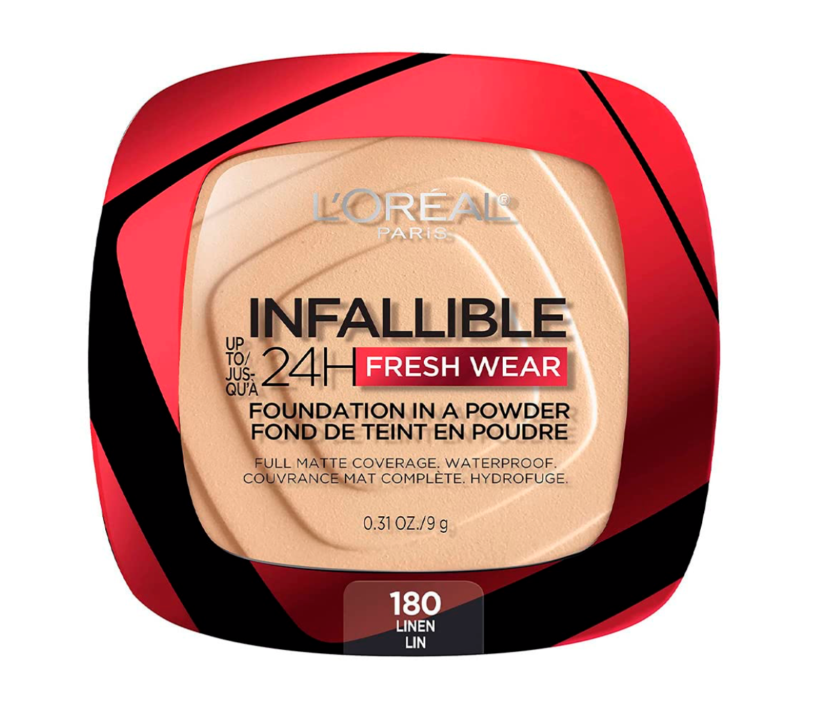 LOREAL Paris Infallible 24H Fresh Wear, Base de Maquillaje en Polvo