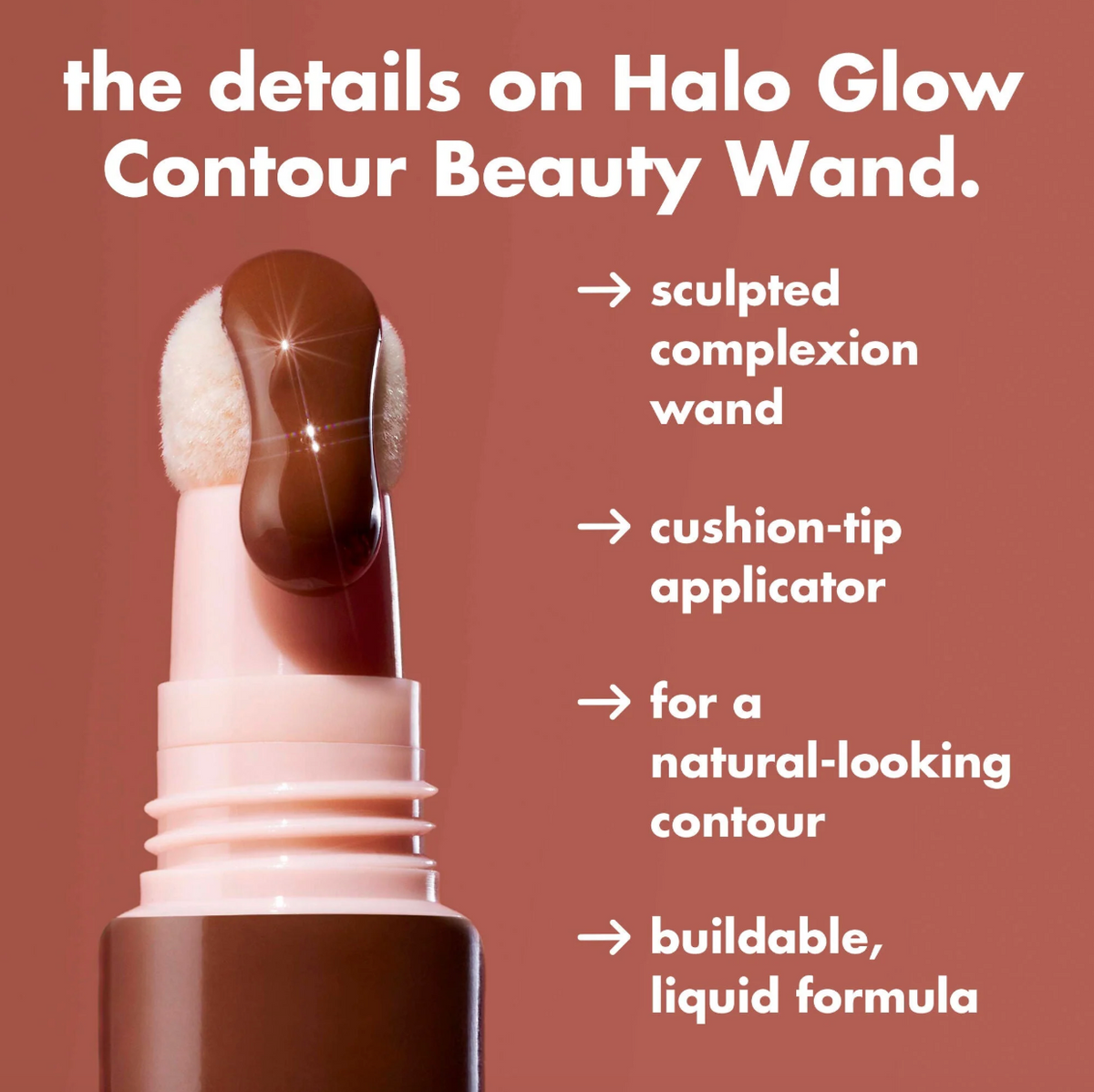 ELF Halo Glow Liquid Contour Wand (contorno líquido para rostro) 10ml