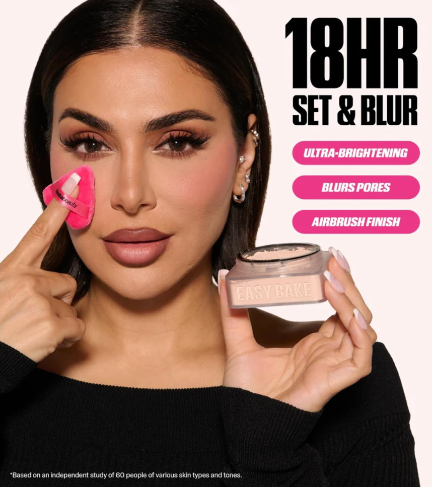 HUDA BEAUTY Easy Bake Blurring Loose Baking & Setting Powder