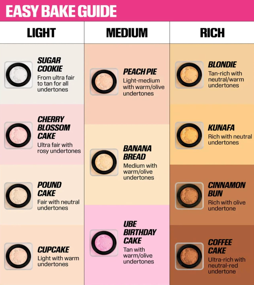 HUDA BEAUTY Easy Bake Blurring Loose Baking & Setting Powder