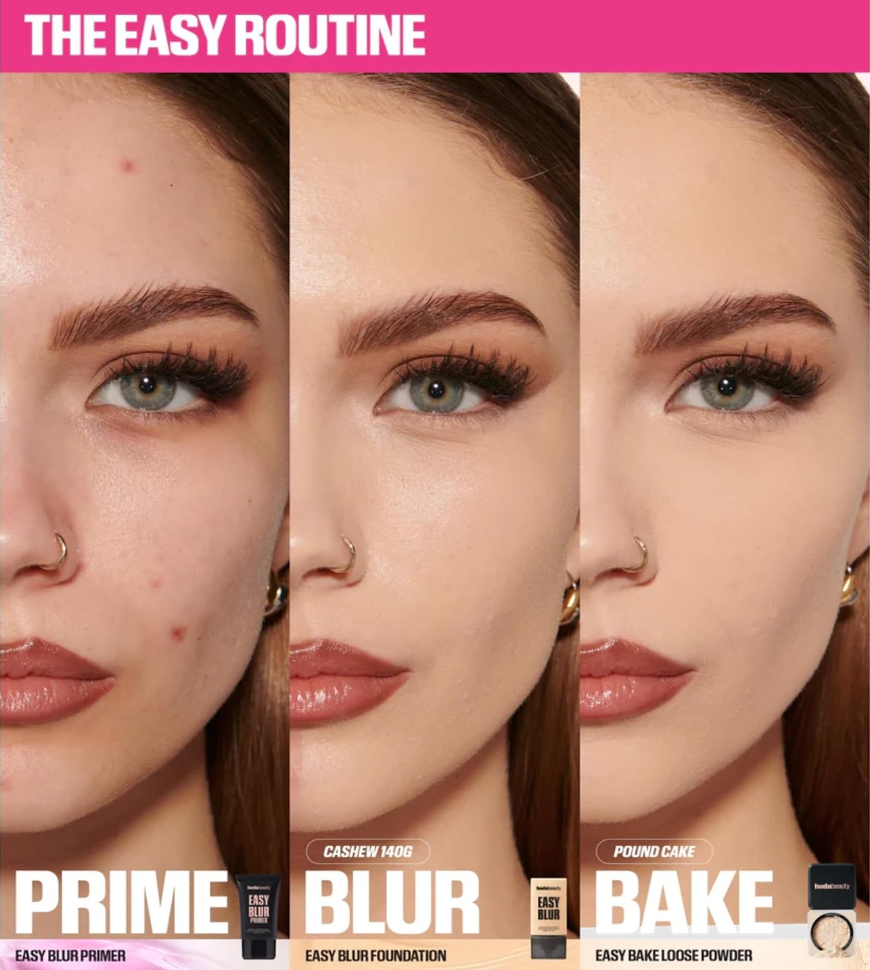HUDA BEAUTY Easy Bake Blurring Loose Baking & Setting Powder