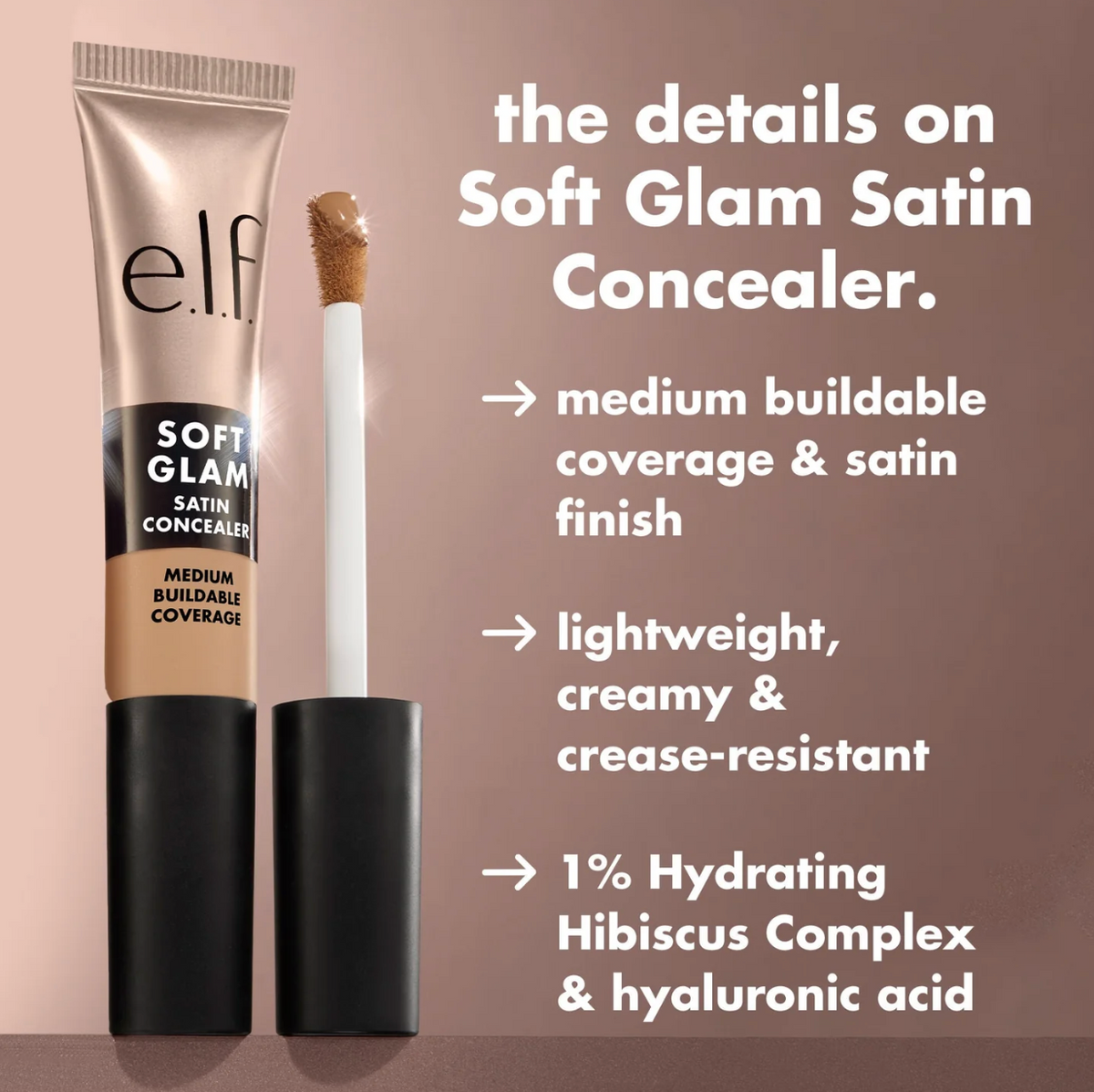 ELF Soft Glam Corrector Satinado