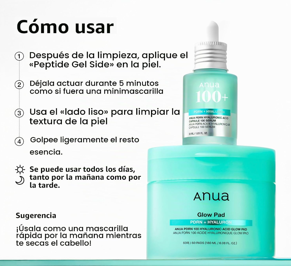 ANUA Pdrn + Hyaluron Glow Pad (60 pads)