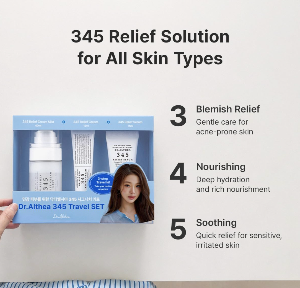 DR. ALTHEA 345 Travel Set
