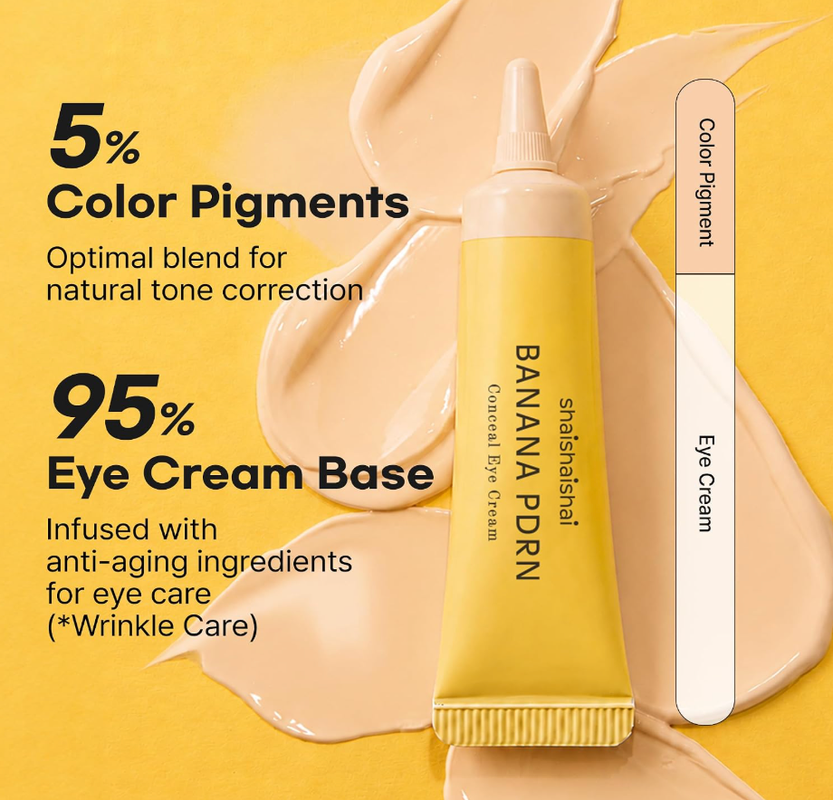 SHAISHAISHAI Banana Pdrn Conceal Eye Cream