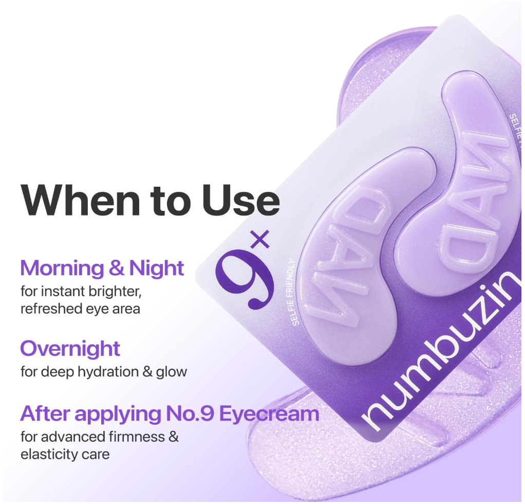 NUMBUZIN N9 Nad+ Collagen Under Eye Patches
