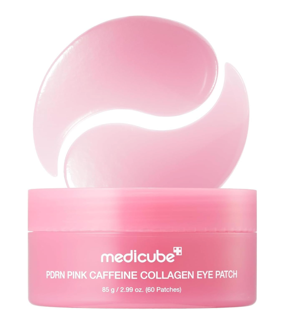 MEDICUBE Pdrn Pink Caffeine Collagen Eye Patch (60 Patches)