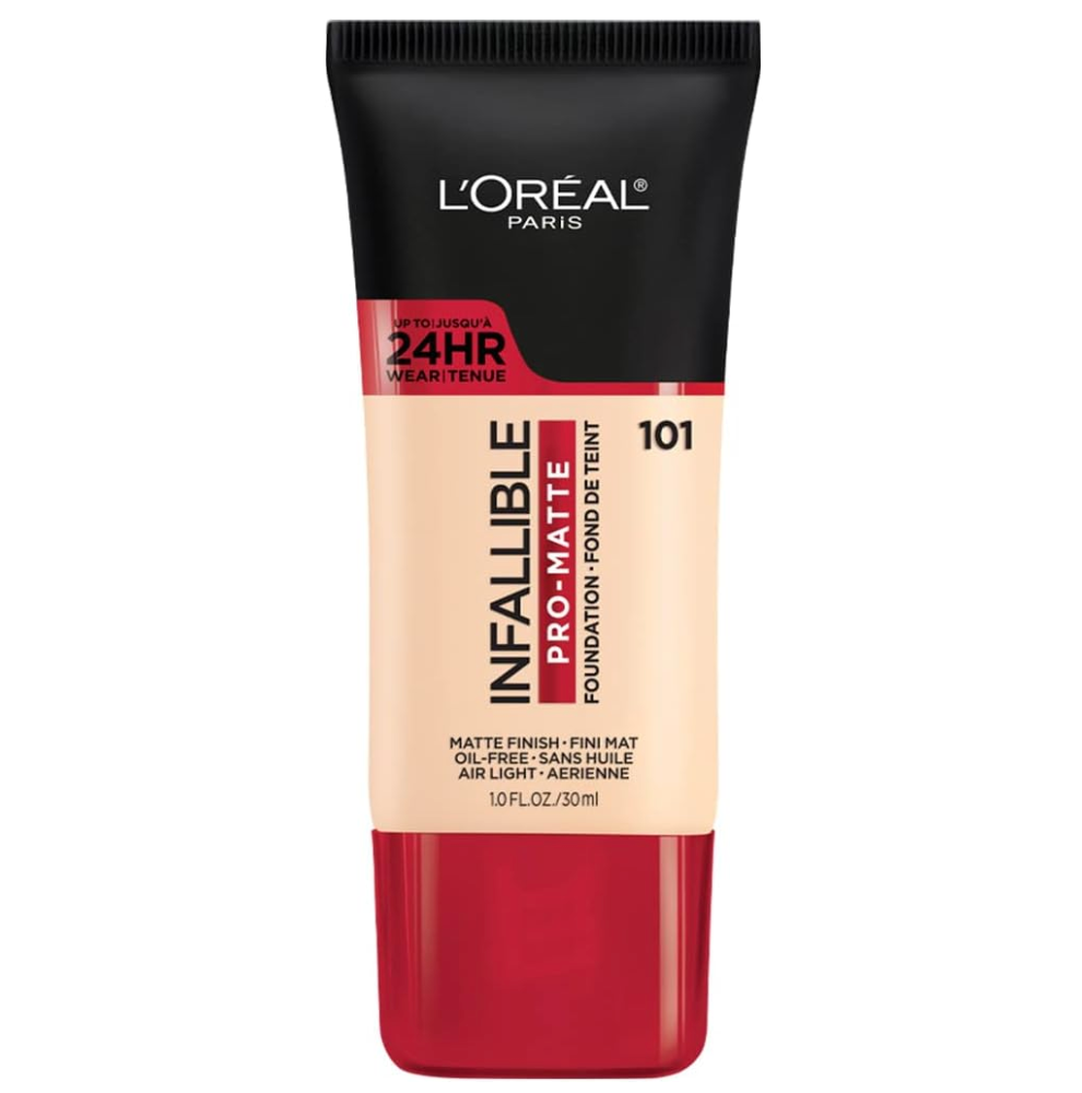 Base de maquillaje líquida de larga duración, Infallible 24h Pro-matte - Classic Ivory 101