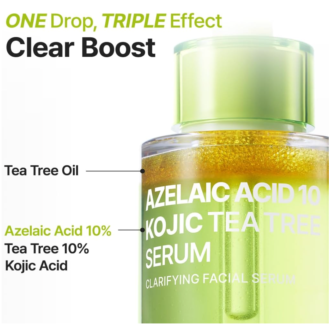 PURITO Azelaic Ácido 10 Kojic Tea Tree Serum 30ml