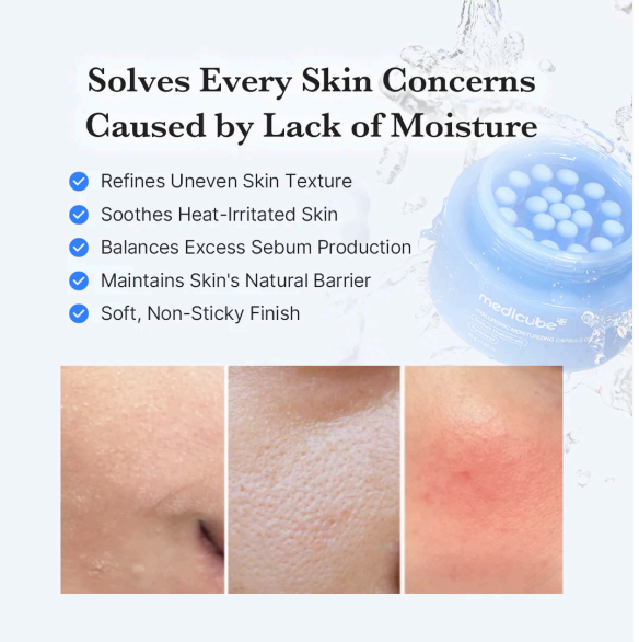 MEDICUBE Hyaluronic Moisturizing Capsule Cream 55g