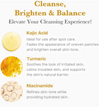 MEDICUBE Kojic Acid Turmeric Toning Cleanser 120g