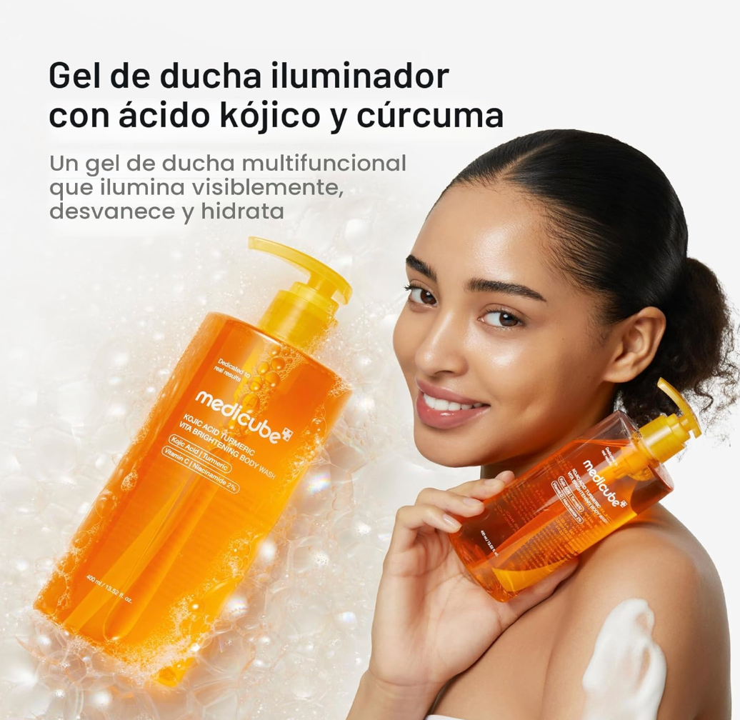 MEDICUBE Kojic Acid Turmeric Vita Brightening Body Wash 400ml