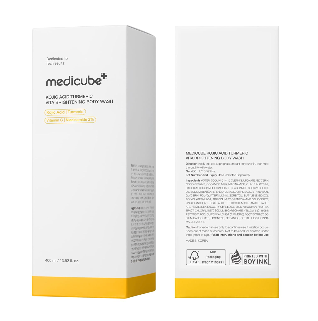 MEDICUBE Kojic Acid Turmeric Vita Brightening Body Wash 400ml
