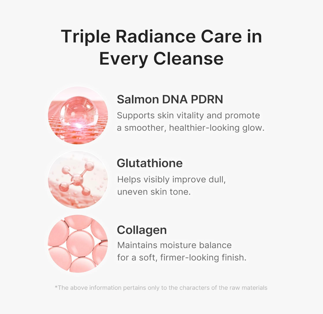 MEDICUBE Pdrn Pink Glutathione Capsule Cleansing Foam 120g