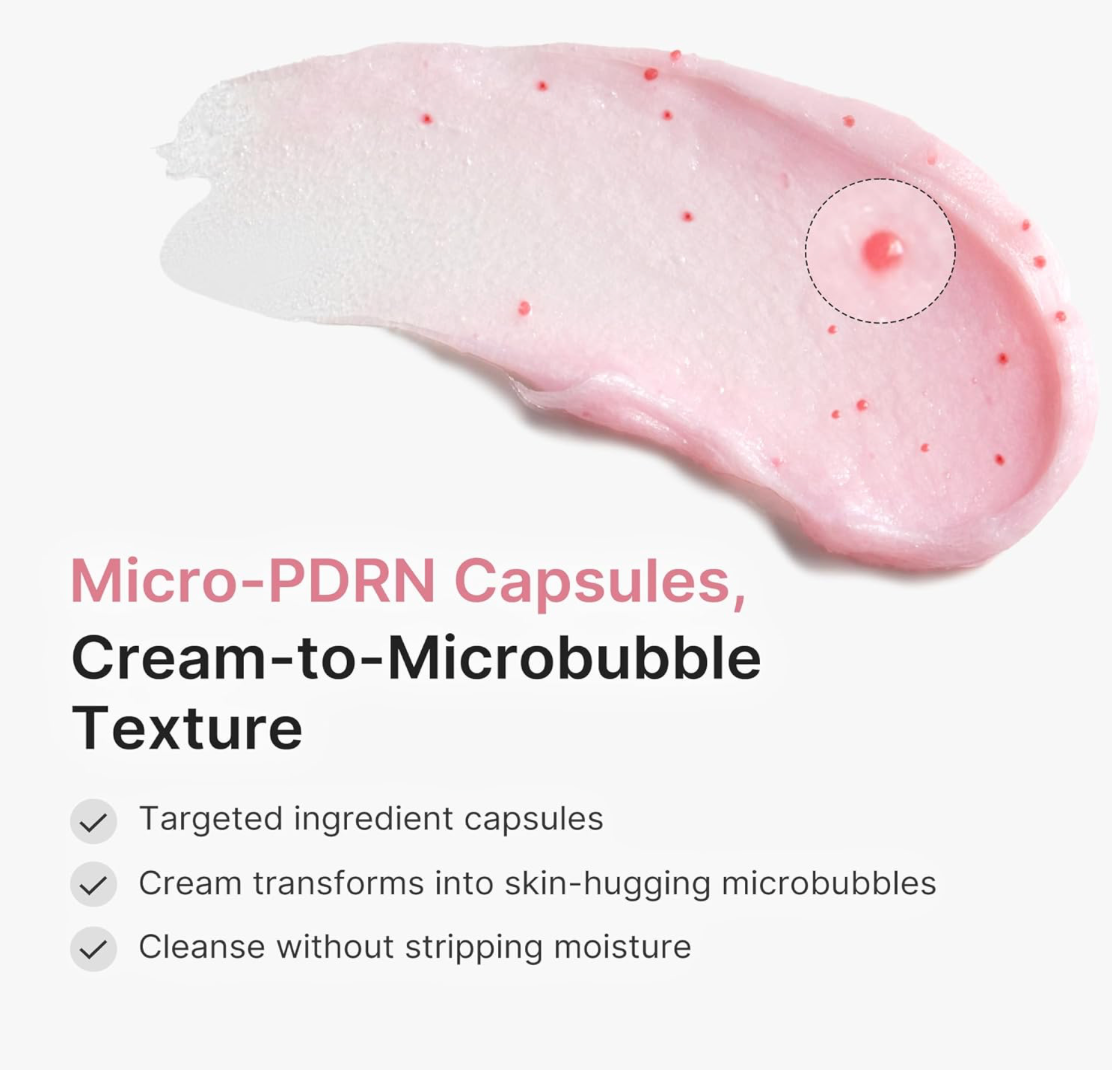 MEDICUBE Pdrn Pink Glutathione Capsule Cleansing Foam 120g