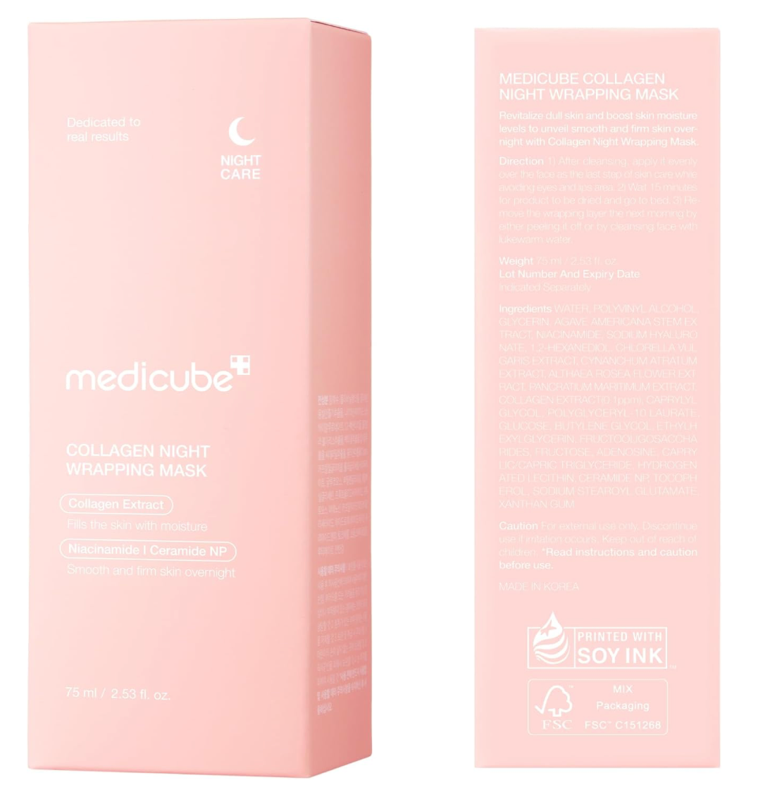 MEDICUBE Collagen Night Wrapping Mask 75ml