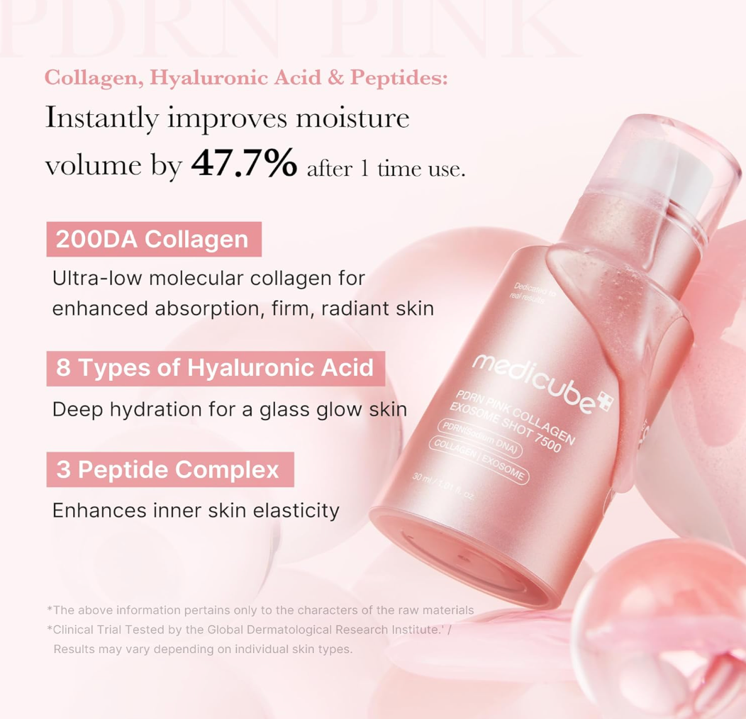 MEDICUBE Pdrn Pink Collagen Exome Shot 7500 30ml