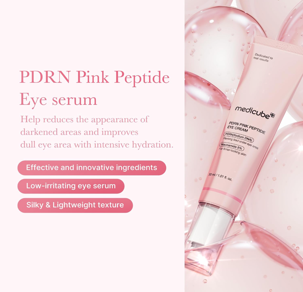MEDICUBE Pdrn Pink Peptide Eye Cream
