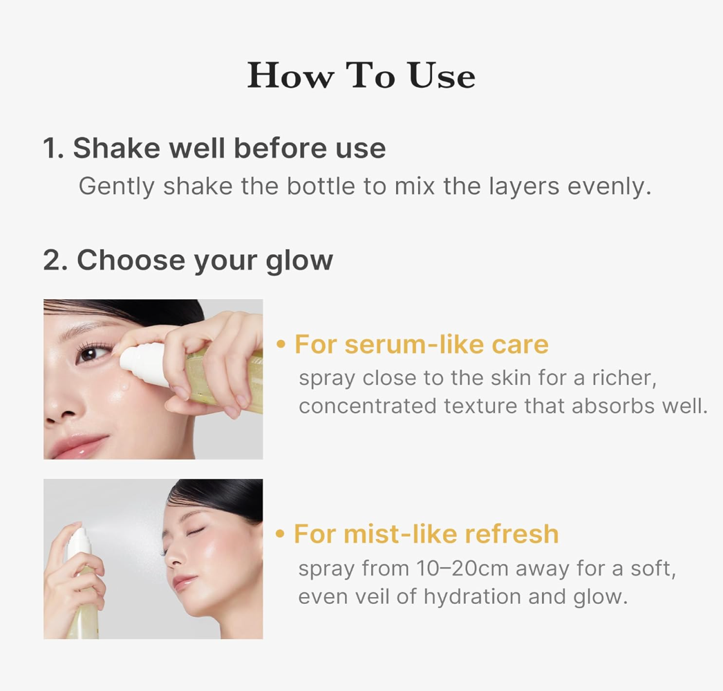 MEDICUBE Kojic Acid Turmeric Vita Jelly Mist Serum 100ml