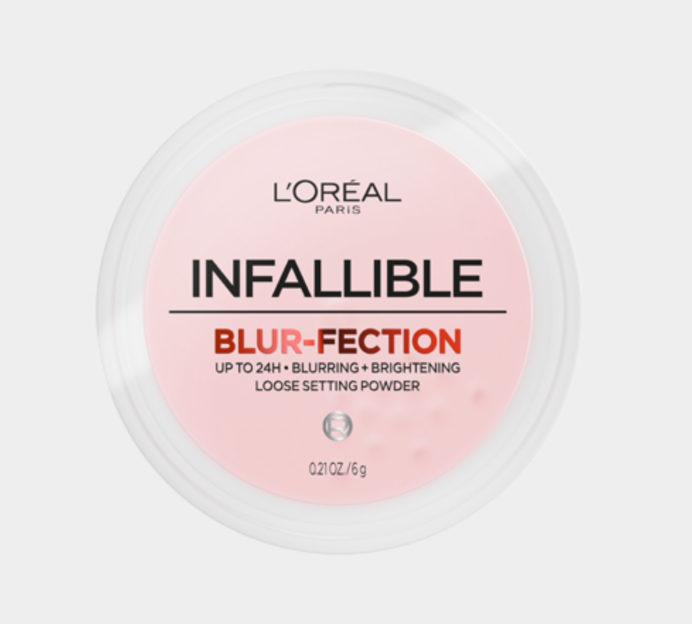 Polvo Fijador L'oreal Paris Infallible Blur-fection 24 Horas Brightening Deep Pink