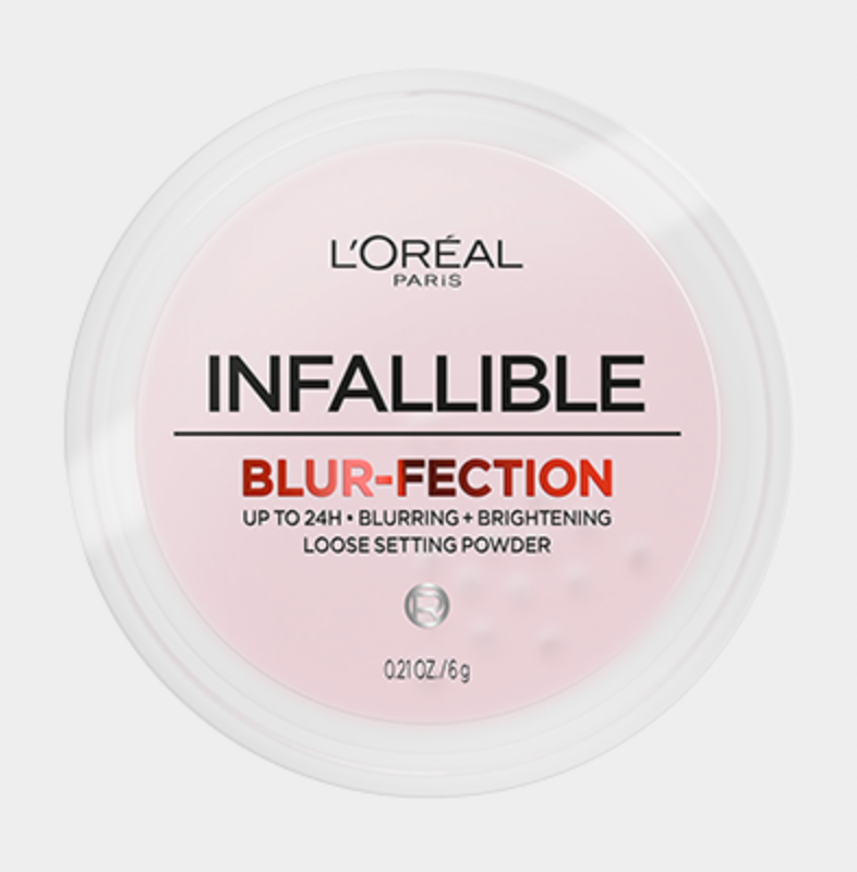 Polvo Fijador L'oreal Paris Infallible Blur-fection 24 Horas Brightening Light Pink