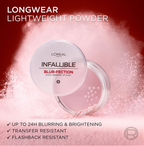 Polvo Fijador L'oreal Paris Infallible Blur-fection 24 Horas Brightening Light Pink