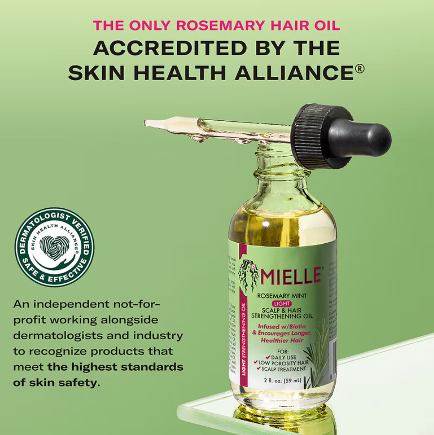 MIELLE Aceite Light de Romero y Menta para Cuero Cabelludo