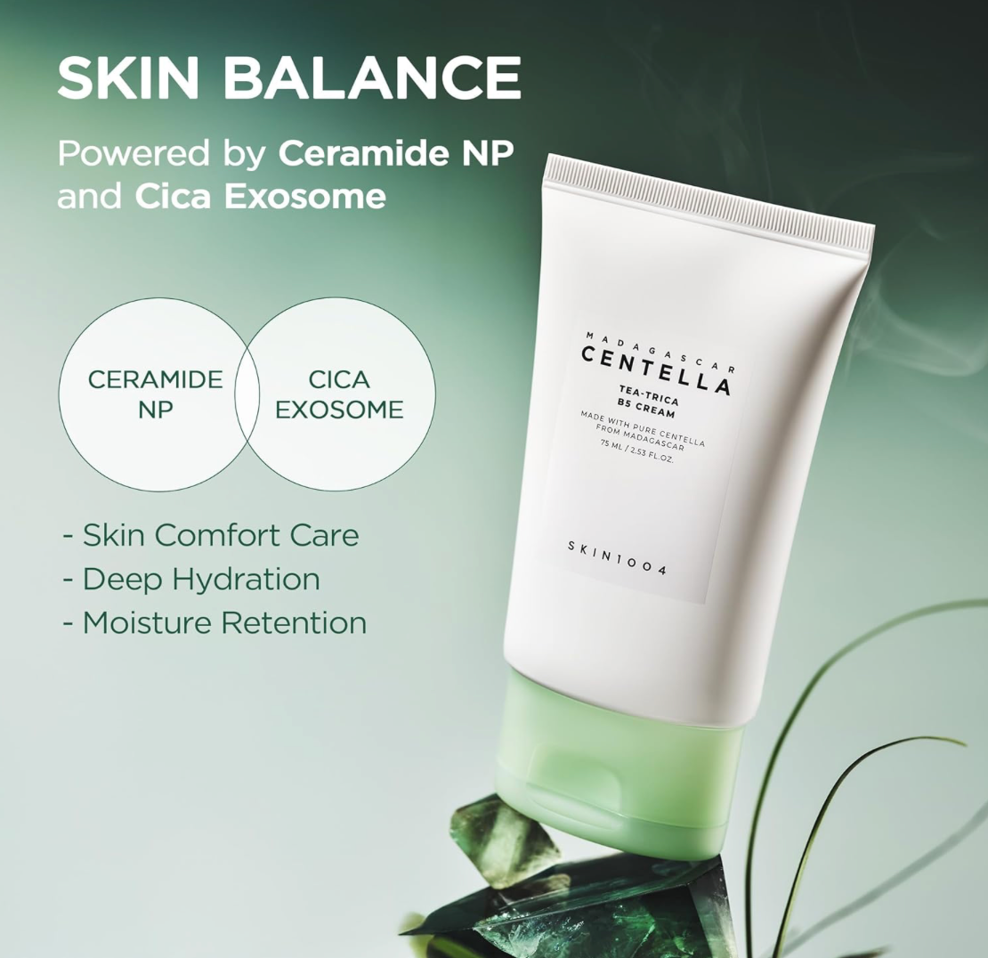 SKIN1004 Tea-Trica B5 Cream Calming Repair
