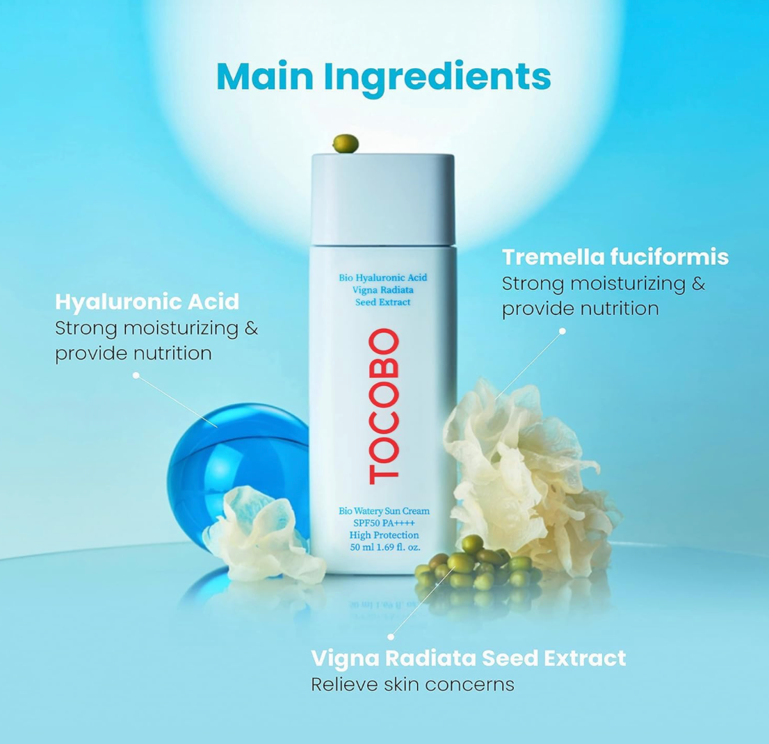 TOCOBO Bio Watery Sun Cream SPF50+ PA++++