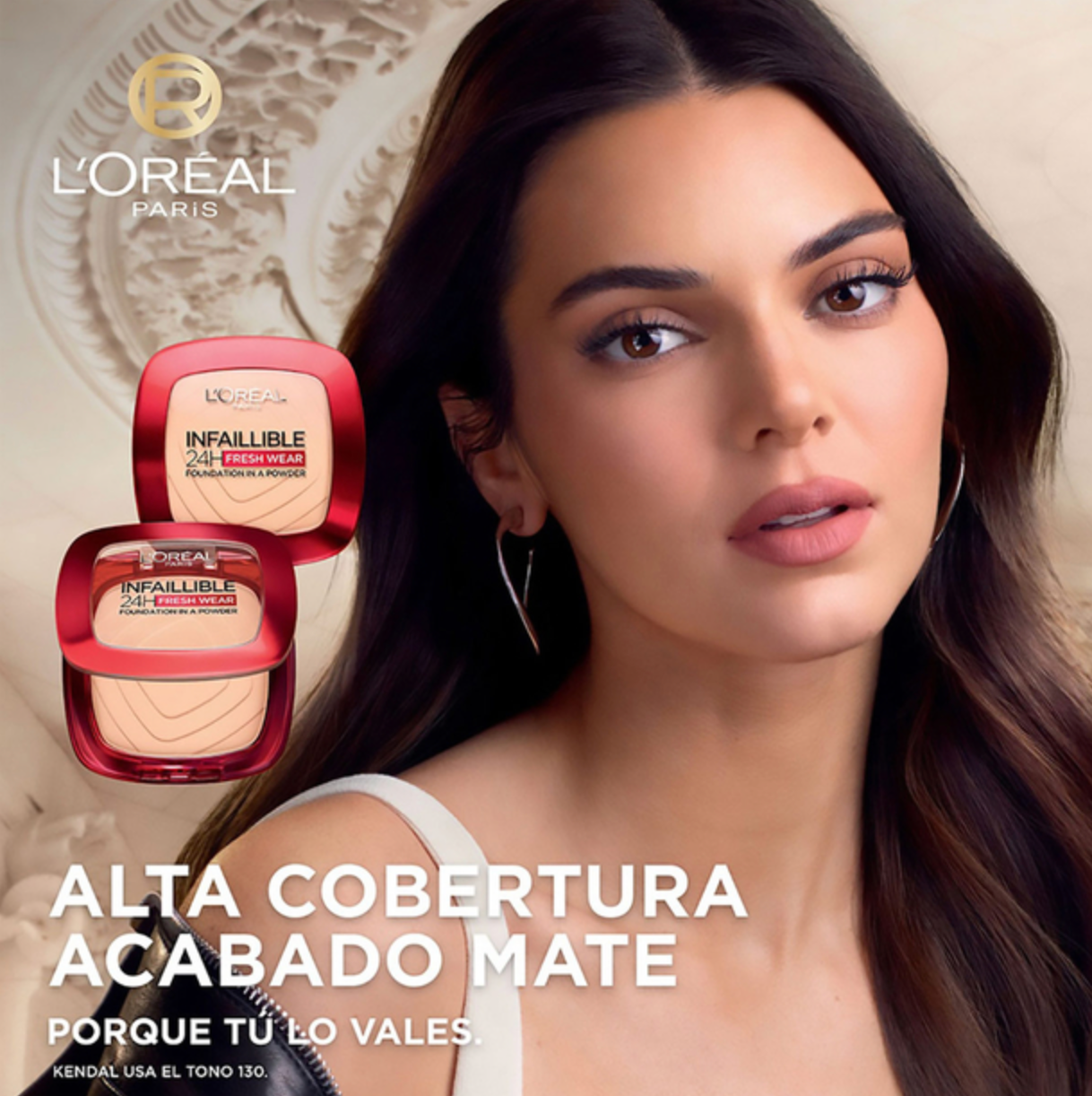 LOREAL Paris Infallible 24H Fresh Wear, Base de Maquillaje en Polvo