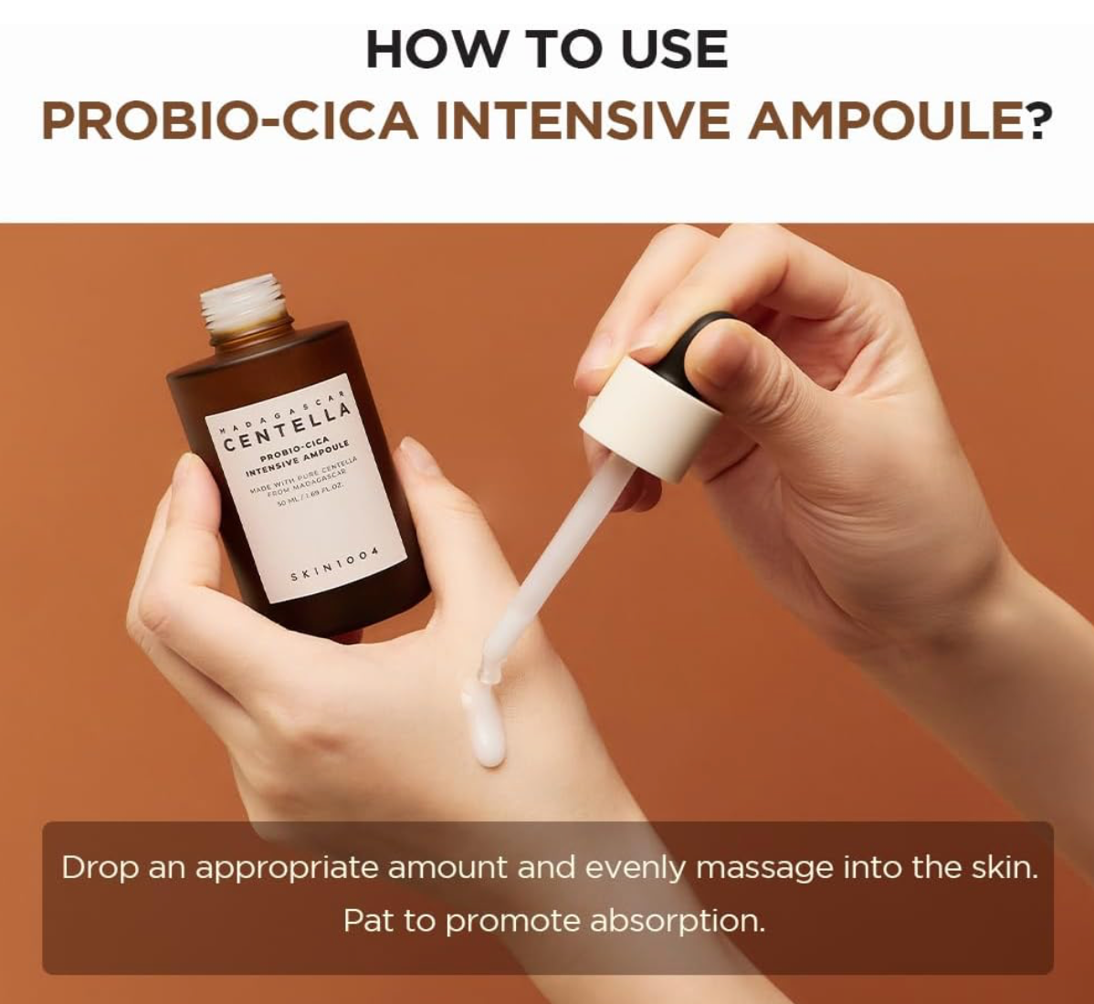 SKIN1004 Probio-Cica Ampoule Reparadora 30ml