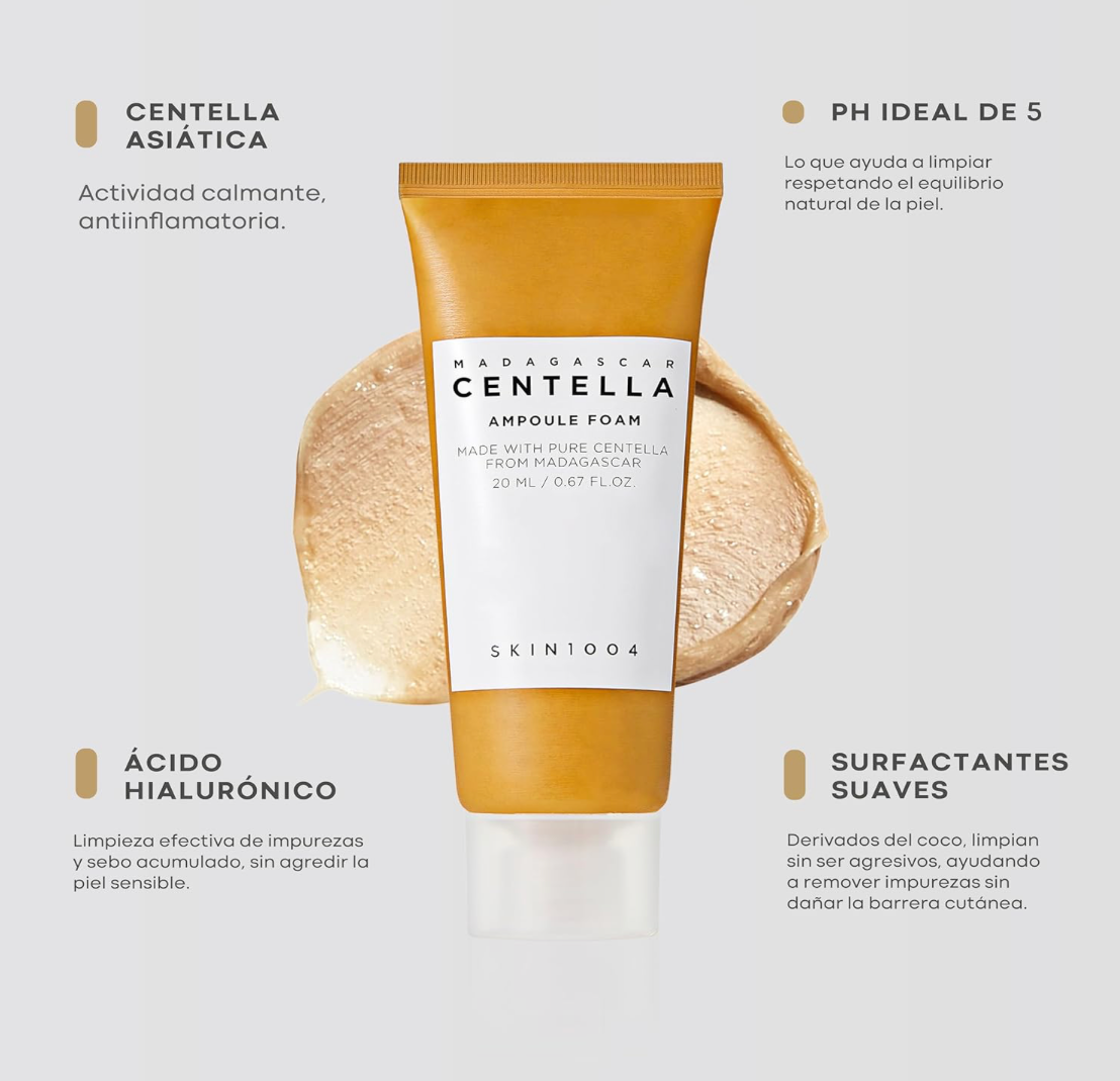 SKIN1004 Centella Ampoule Foam Limpiador 20ml