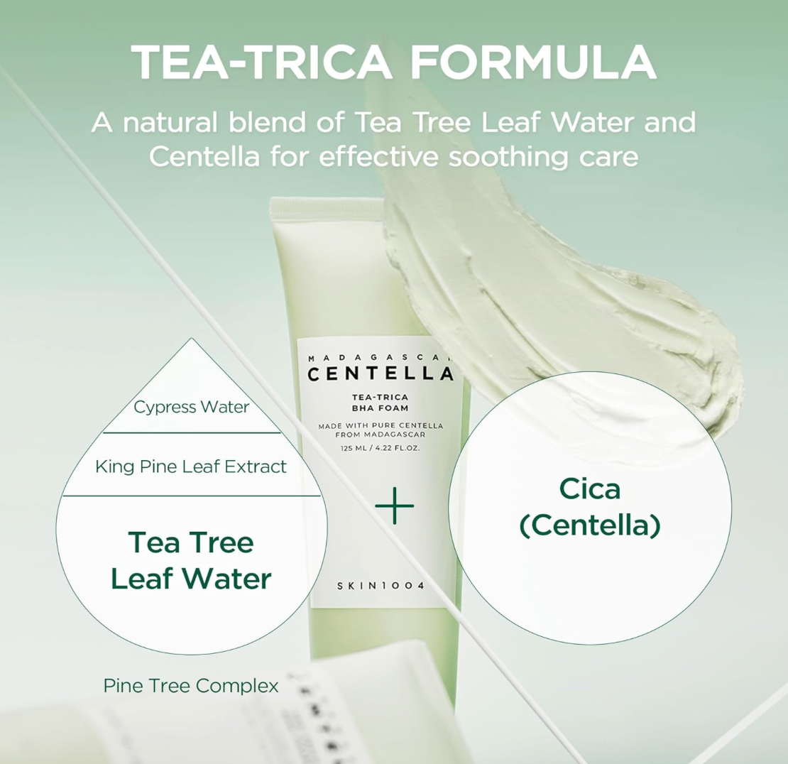 SKIN1004 TEA-TRICA BHA Foam 125ml