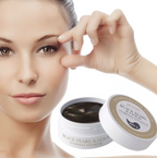 PETITFÉE - Black Pearl & Gold Hydrogel Eye Patch 60 PCS  Parches Para Ojos