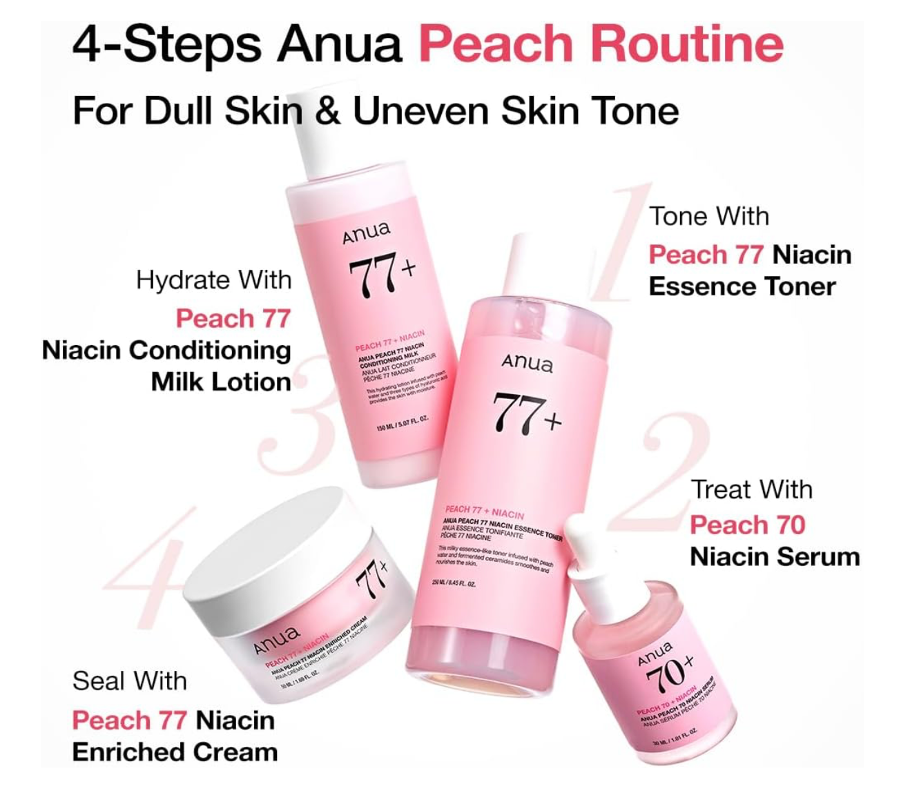 ANUA Peach 77 Niacin Enriched Cream 50ml