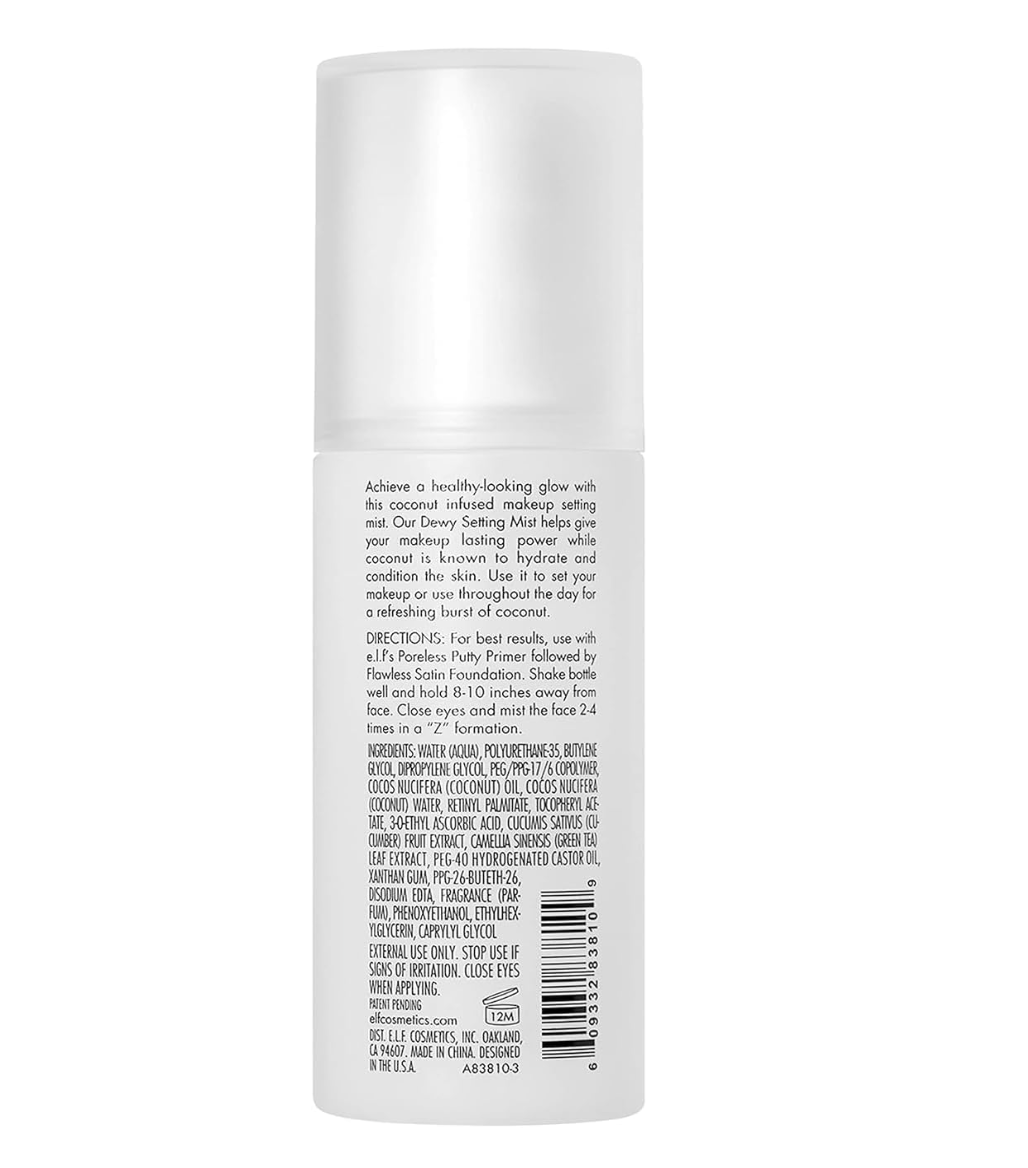 ELF Fijador Dewy Coconut Setting Mist