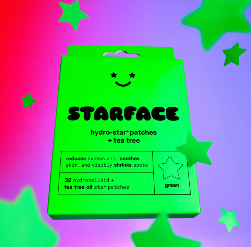 STARFACE Hydro-Star Tea Tree Parches para Granitos