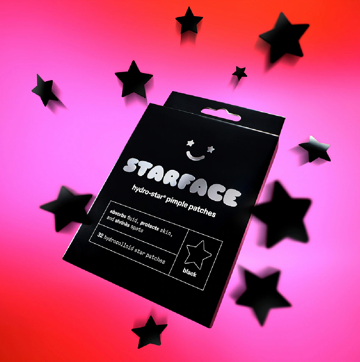 STARFACE Hydro-Star Black Parches para Granitos