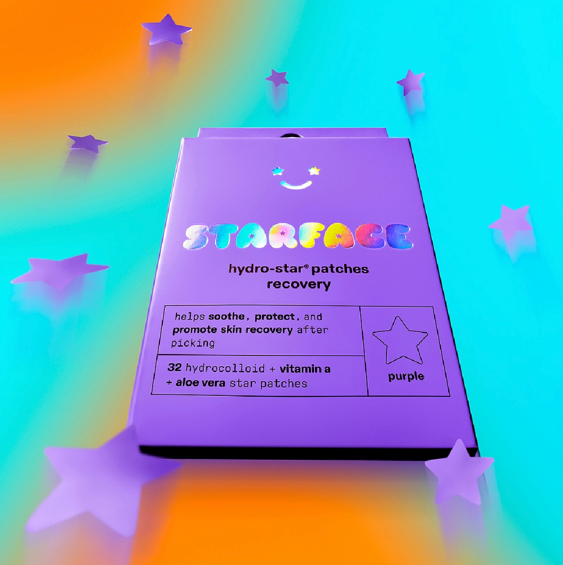 STARFACE Hydro-Star Purple Parches para Granitos