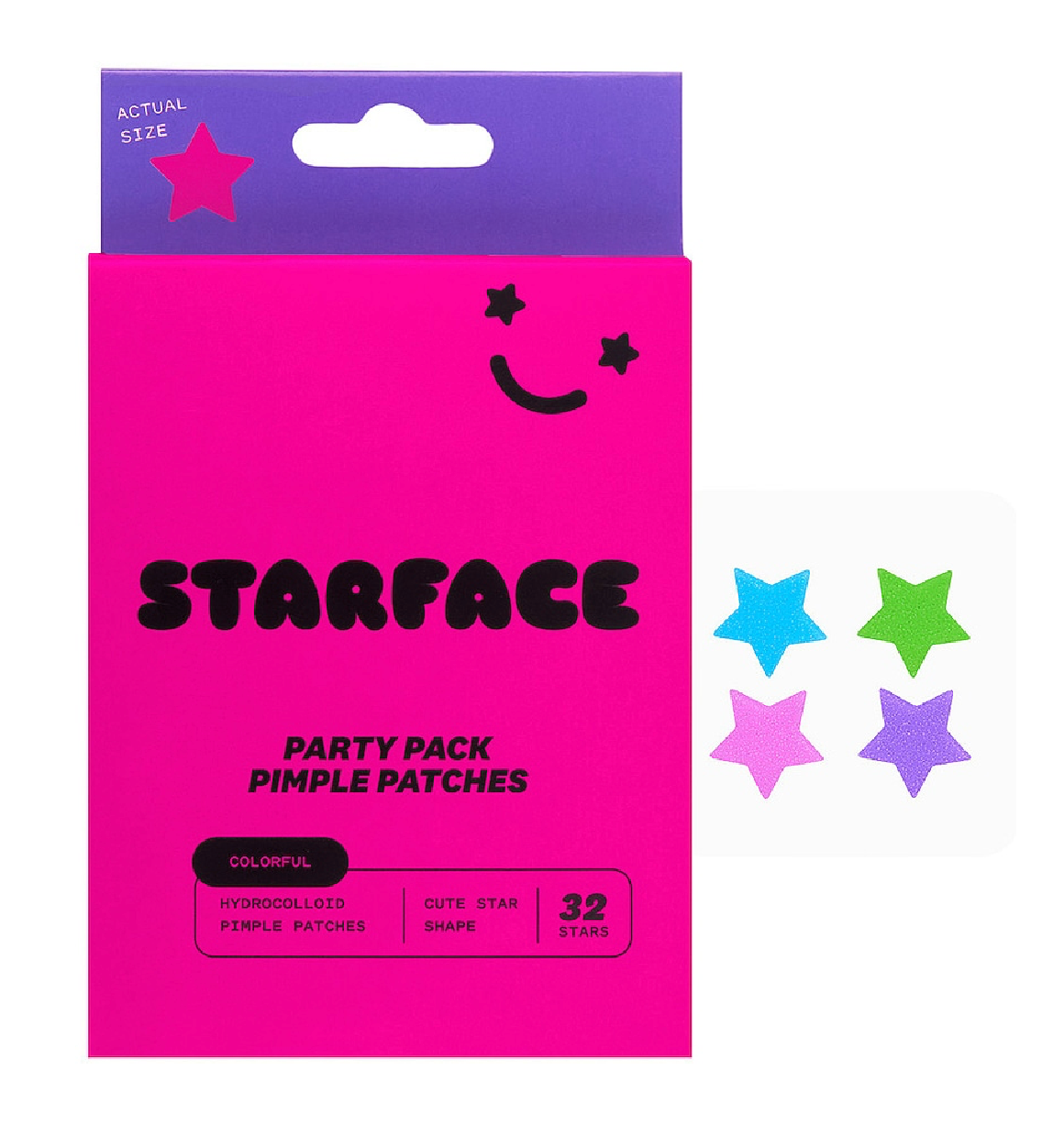 STARFACE Hydro-Star Clear Cuatro Tonos diferentes Parches para Granitos