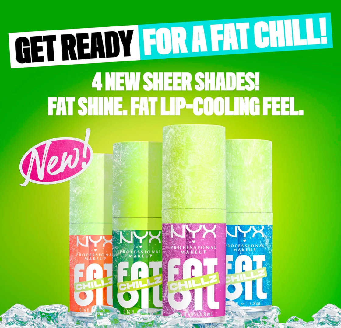 NYX Fat Oil Chillz Gloss Refrescante e Hidratante