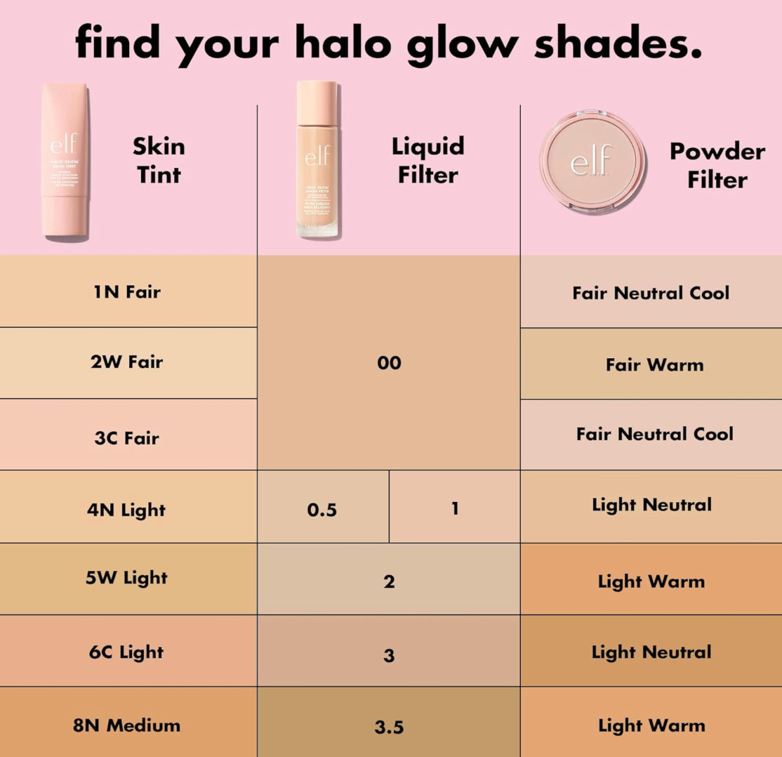 ELF Halo Glow Powder Filter Polvo Compacto