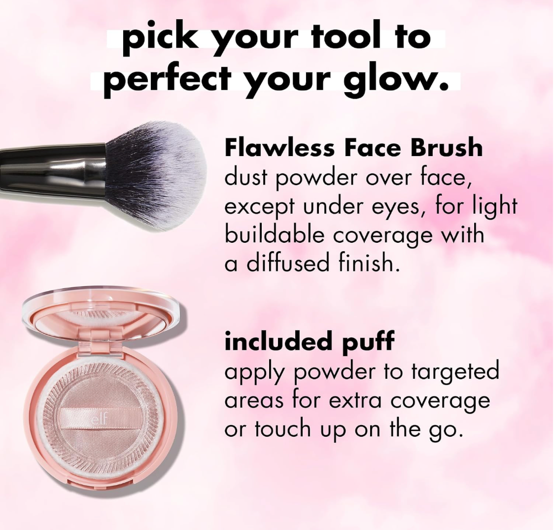 ELF Halo Glow Powder Filter Polvo Compacto