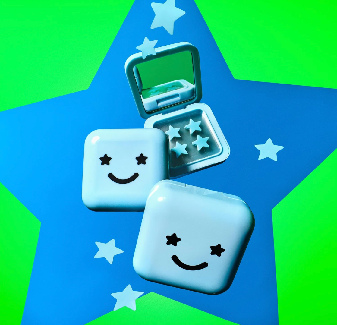 STARFACE Hydro-Star Parches Para Granitos Con Estuche Reutilizable Azul