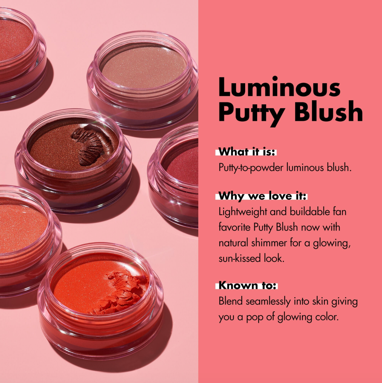 ELF Luminous Putty Blush Rubor Luminoso
