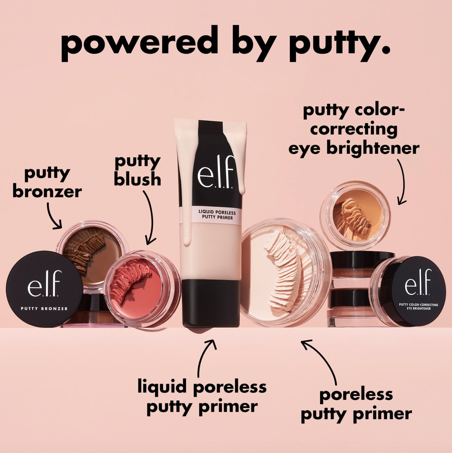 ELF Putty Blush Rubor Cremoso Semimate