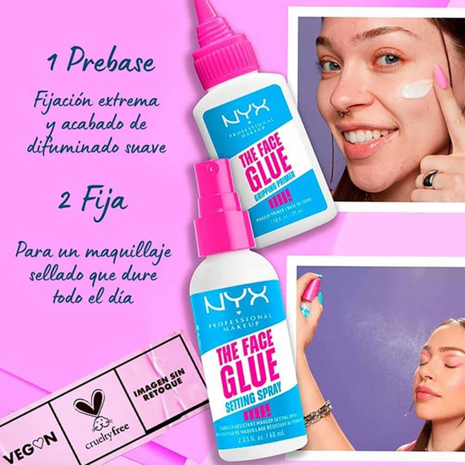 NYX The Face Glue Primer de Larga Duración