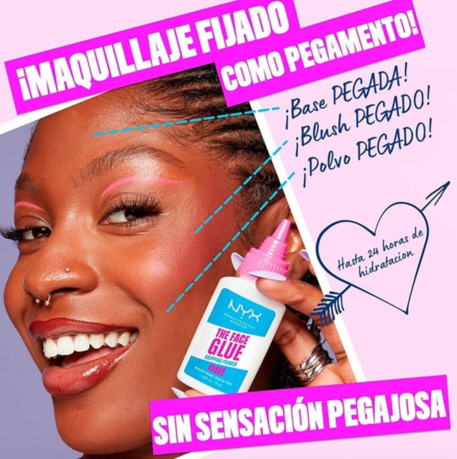 NYX The Face Glue Primer de Larga Duración