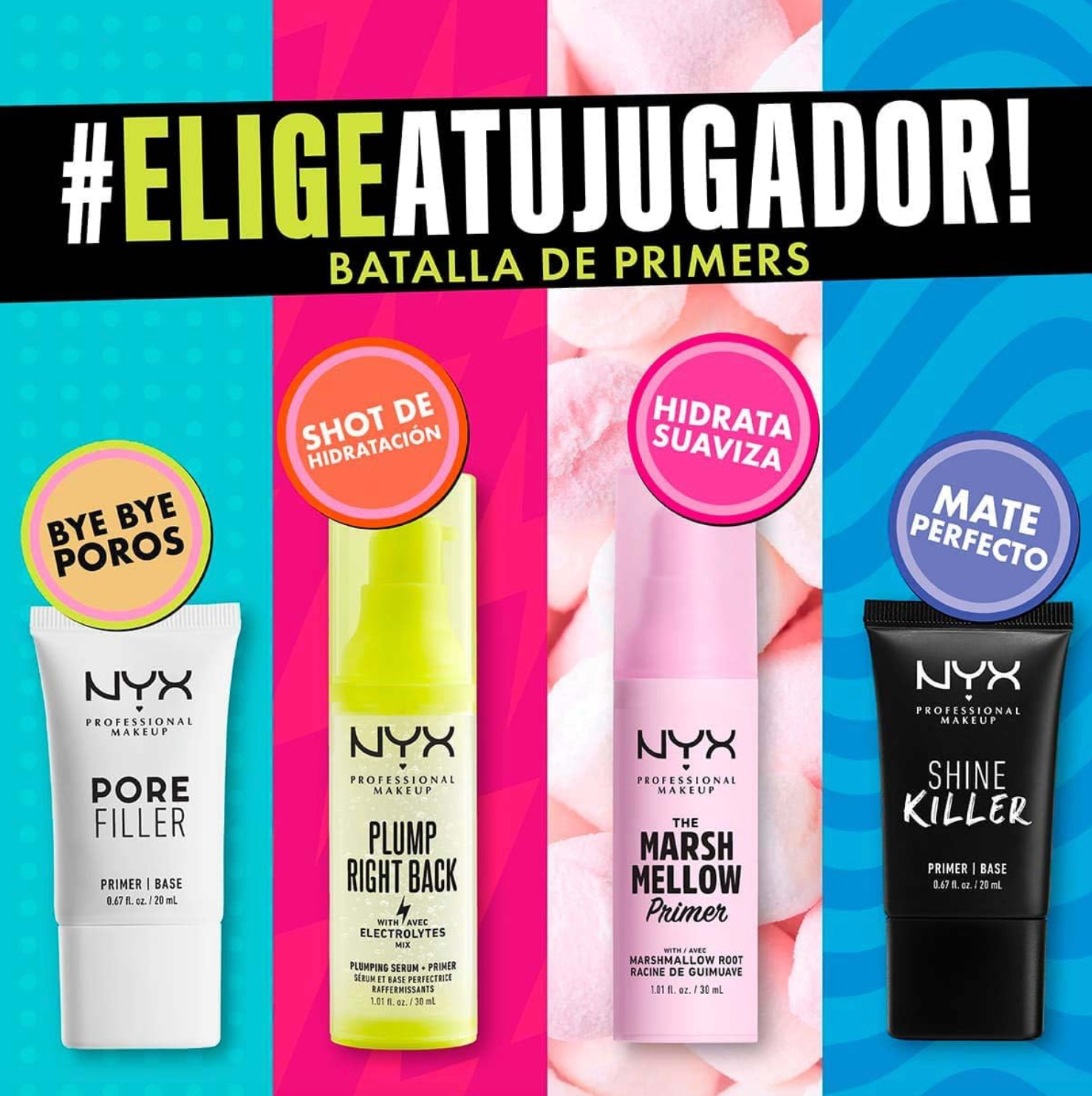 NYX Marshmellow Smoothing Primer 10 en 1