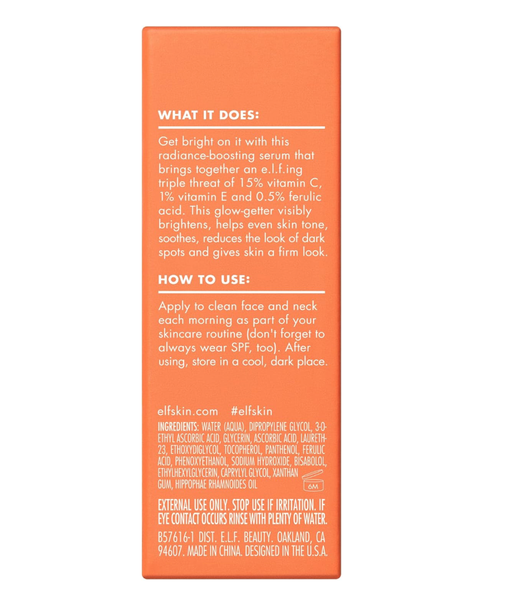 ELF  Bright Icon Suero Vitamina C 15 ml